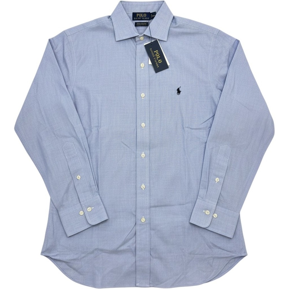 Polo Ralph Lauren Mens Slim Fit Easy Care Cotton Stretch Dress Shirt 15.5 32/33